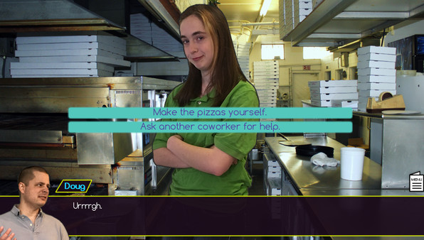 Screenshot z The Pizza Delivery Boy Who Saved the World