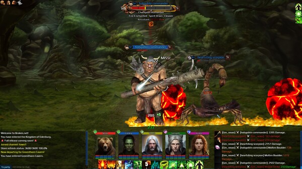 Screenshot z Nevergrind Online