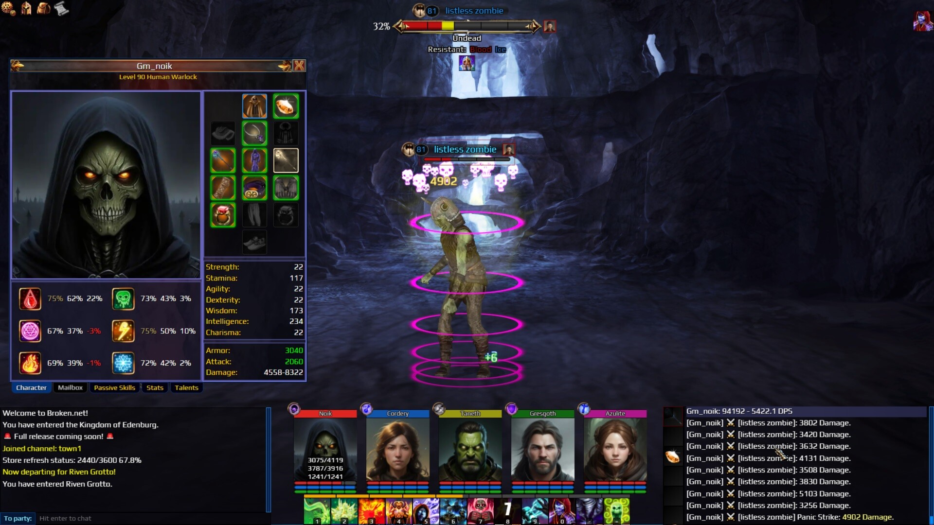 Nevergrind Online screenshot 14