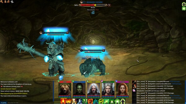 Screenshot z Nevergrind Online
