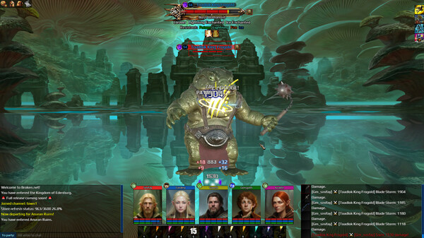 Screenshot z Nevergrind Online