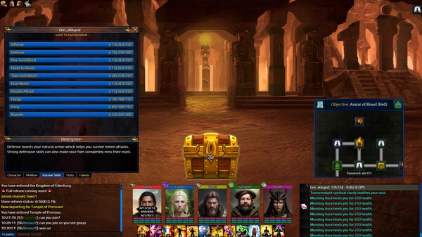Screenshot z Nevergrind Online