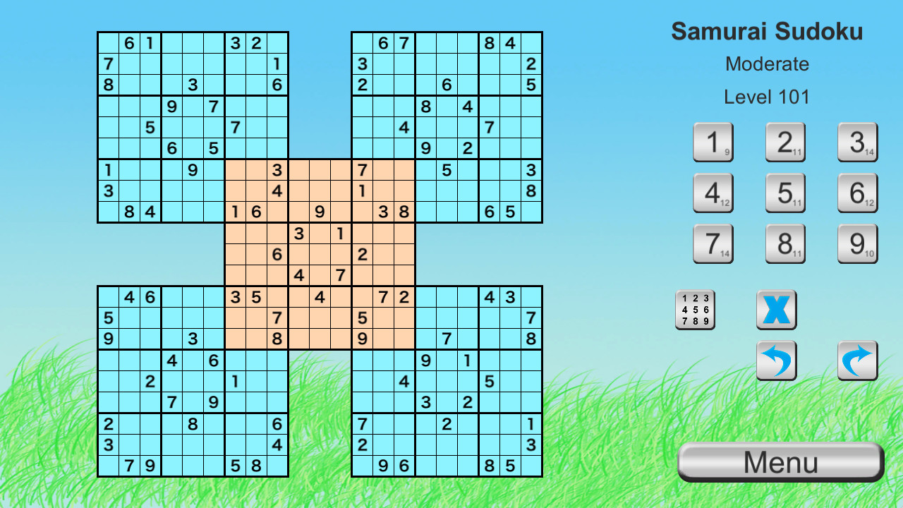 Ultimate Sudoku Collection - Samurai Mixed Pack Featured Screenshot #1