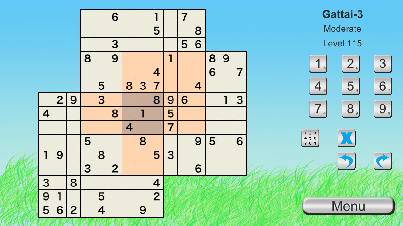 Ultimate Sudoku Collection - Gattai-3 Pack Featured Screenshot #1