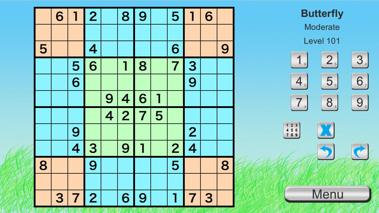 Ultimate Sudoku Collection - Butterfly Pack Featured Screenshot #1