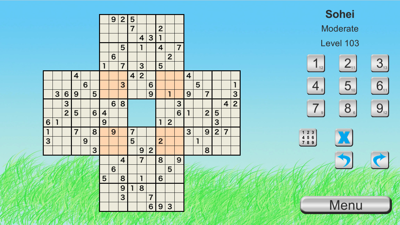 Ultimate Sudoku Collection - Sohei Pack Featured Screenshot #1