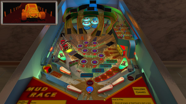 Malzbie's Pinball Collection - Mud Race Table