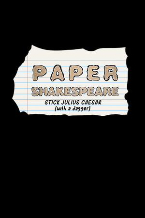 Paper Shakespeare: Stick Julius Caesar (with a dagger) cover art