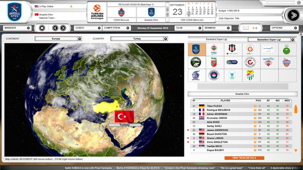 International Basketball Manager