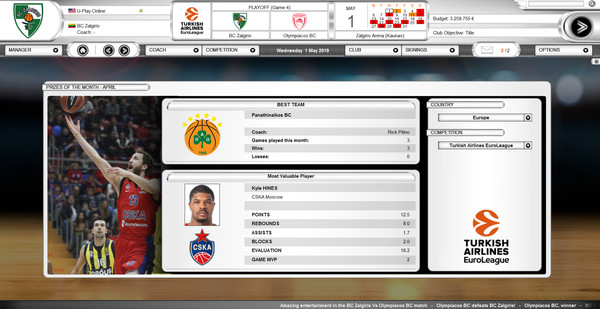 International Basketball Manager