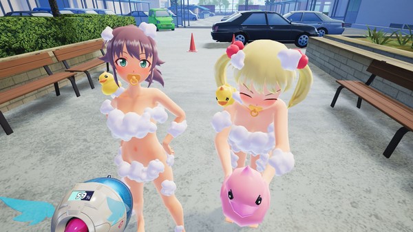 Screenshot z Gal*Gun 2 - Bubble Bath Bikini