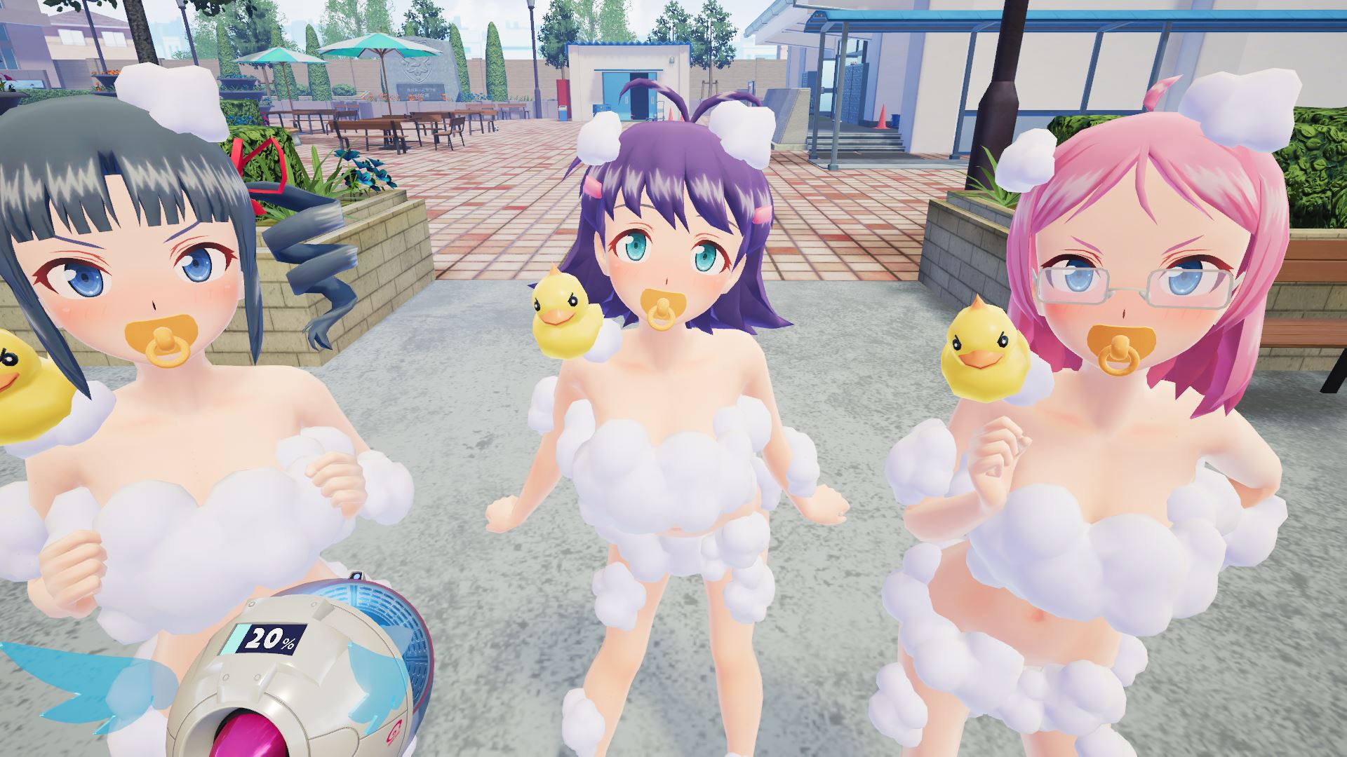 Gal*Gun 2 - Bubble Bath Bikini Featured Screenshot #1