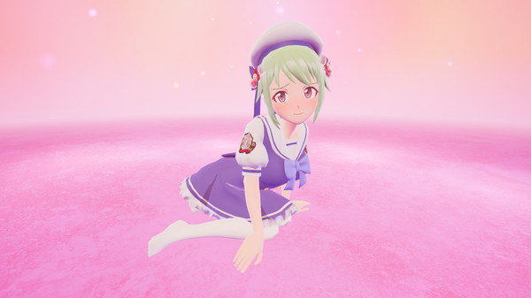 Screenshot z Gal*Gun 2 - "Fighting Spirit Academy" Uniform