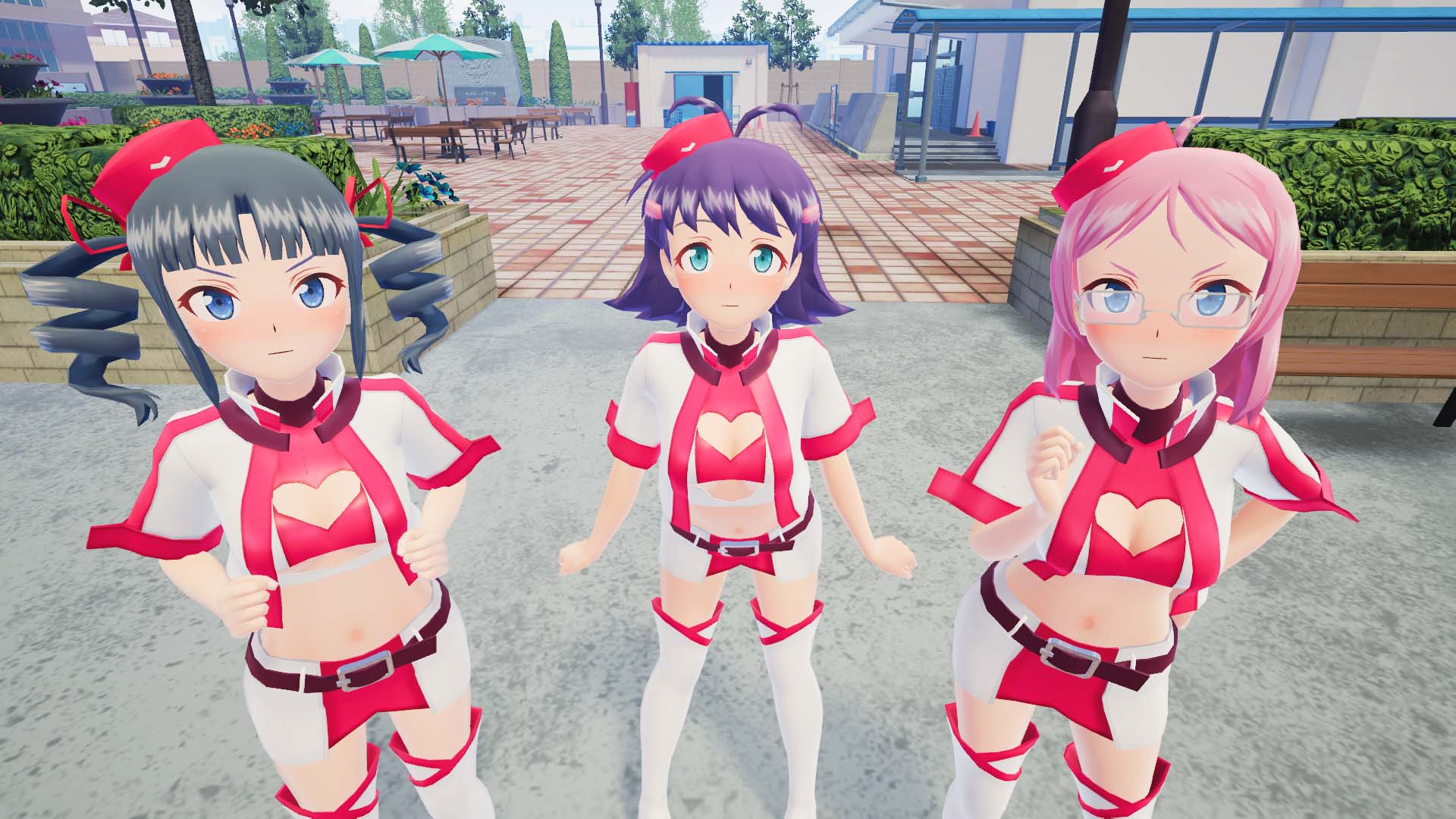 Gal*Gun 2 - Pole Position Pin-up Featured Screenshot #1