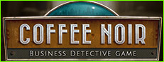Coffee Noir - Business Detective Game cover