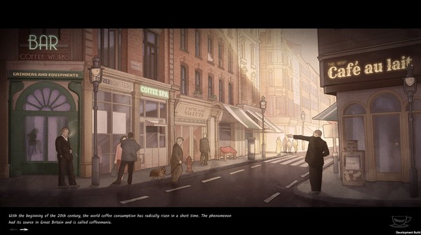 Screenshot 3 of Coffee Noir - Business Detective Game - more gameplay footage