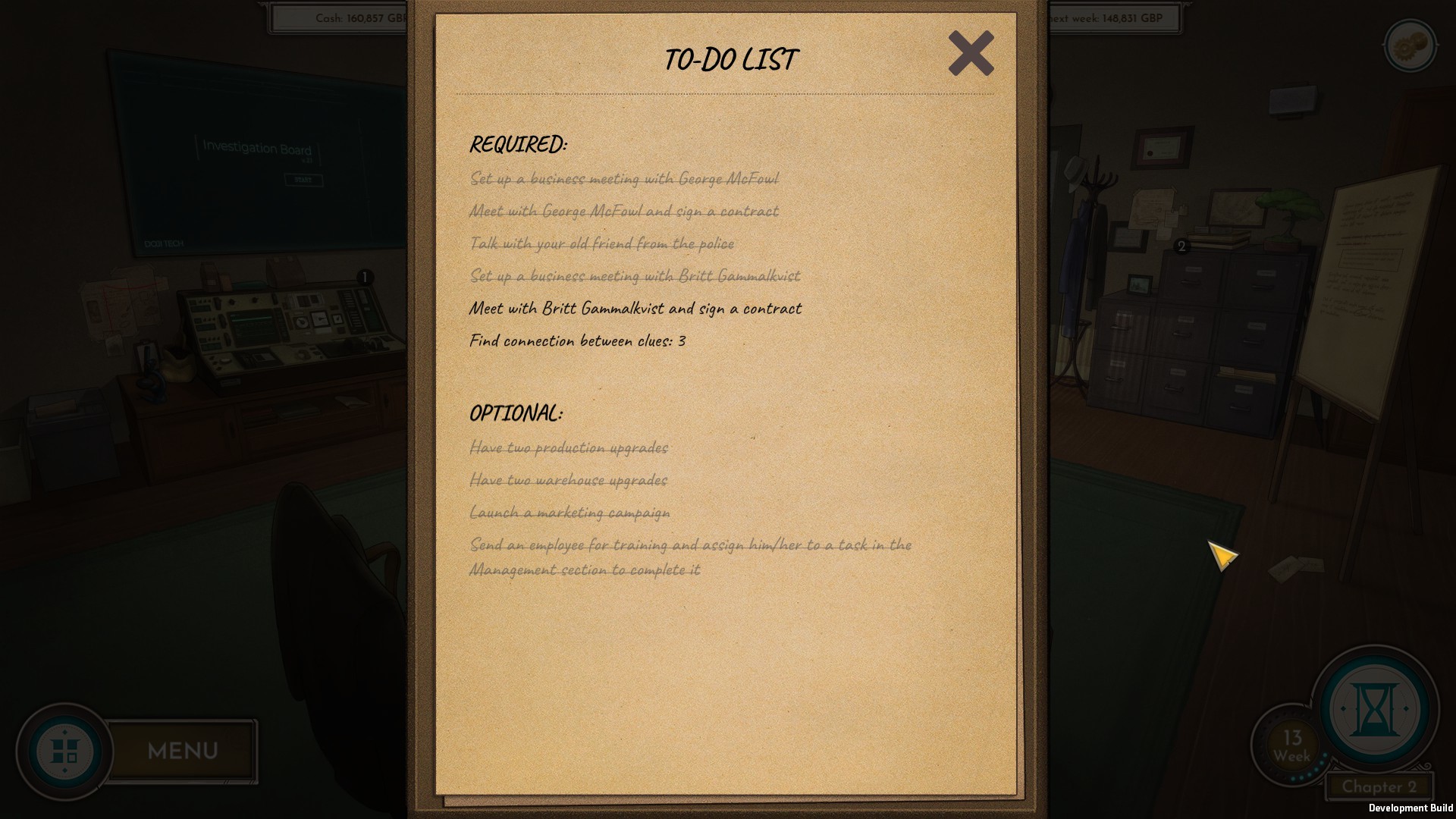Coffee Noir - Business Detective Game screenshot 12