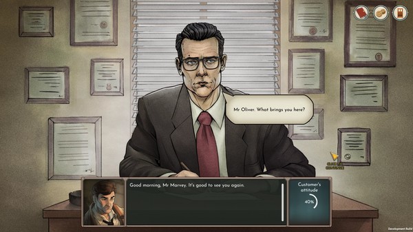 Screenshot 2 of Coffee Noir - Business Detective Game - additional gameplay view
