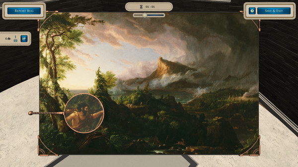 Screenshot z Masters of Puzzle - The Savage State by Thomas Cole