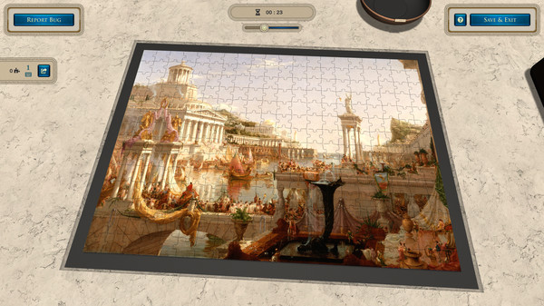 Screenshot z Masters of Puzzle - The Consummation of Empire by Thomas Cole