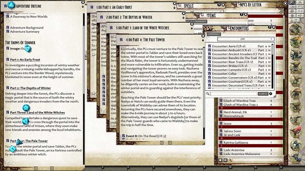 Fantasy Grounds - Pathfinder RPG - Reign of Winter AP 1: The Snows of Summer (PFRPG)