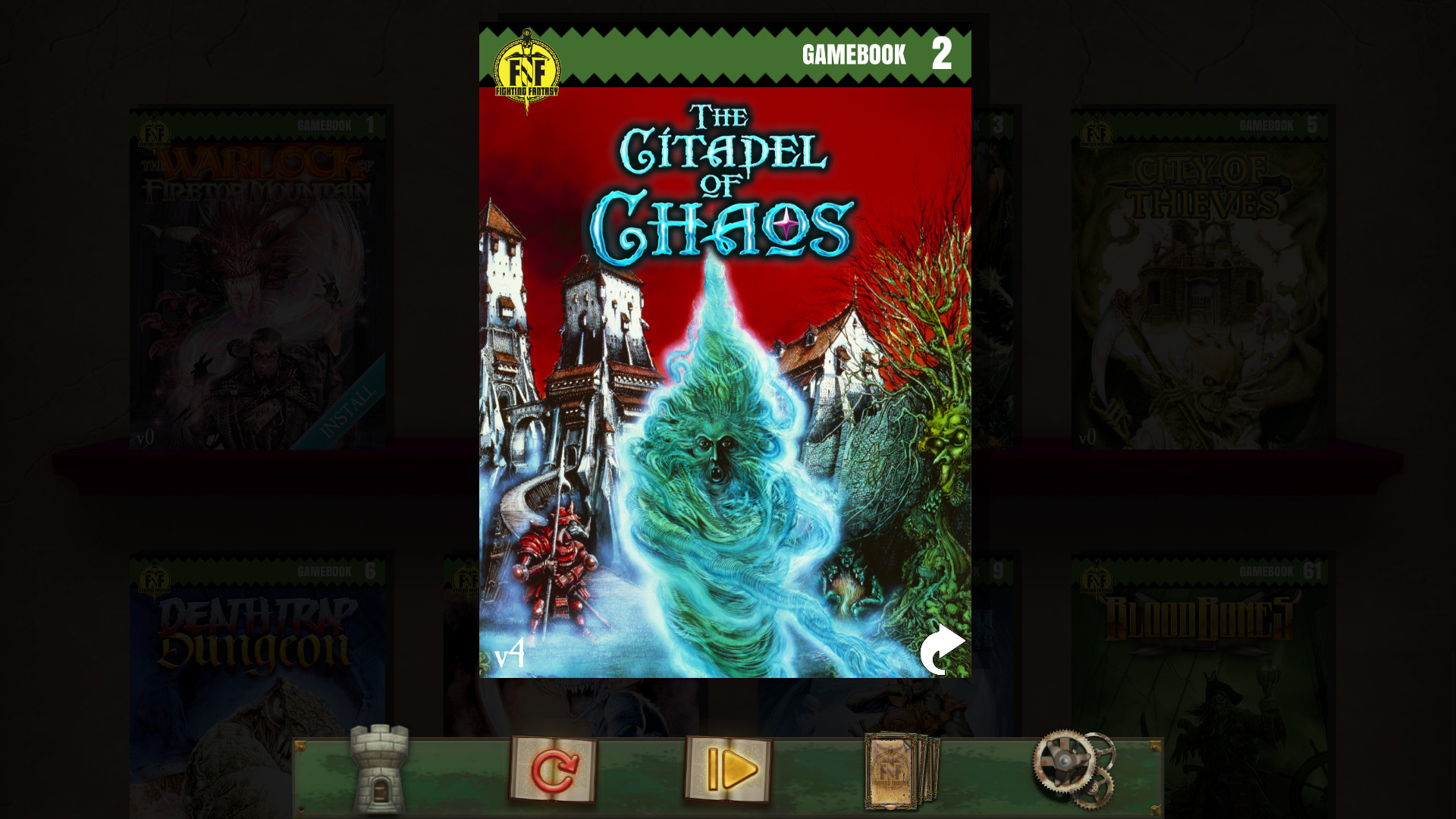 Citadel of Chaos (Fighting Fantasy Classics) Featured Screenshot #1