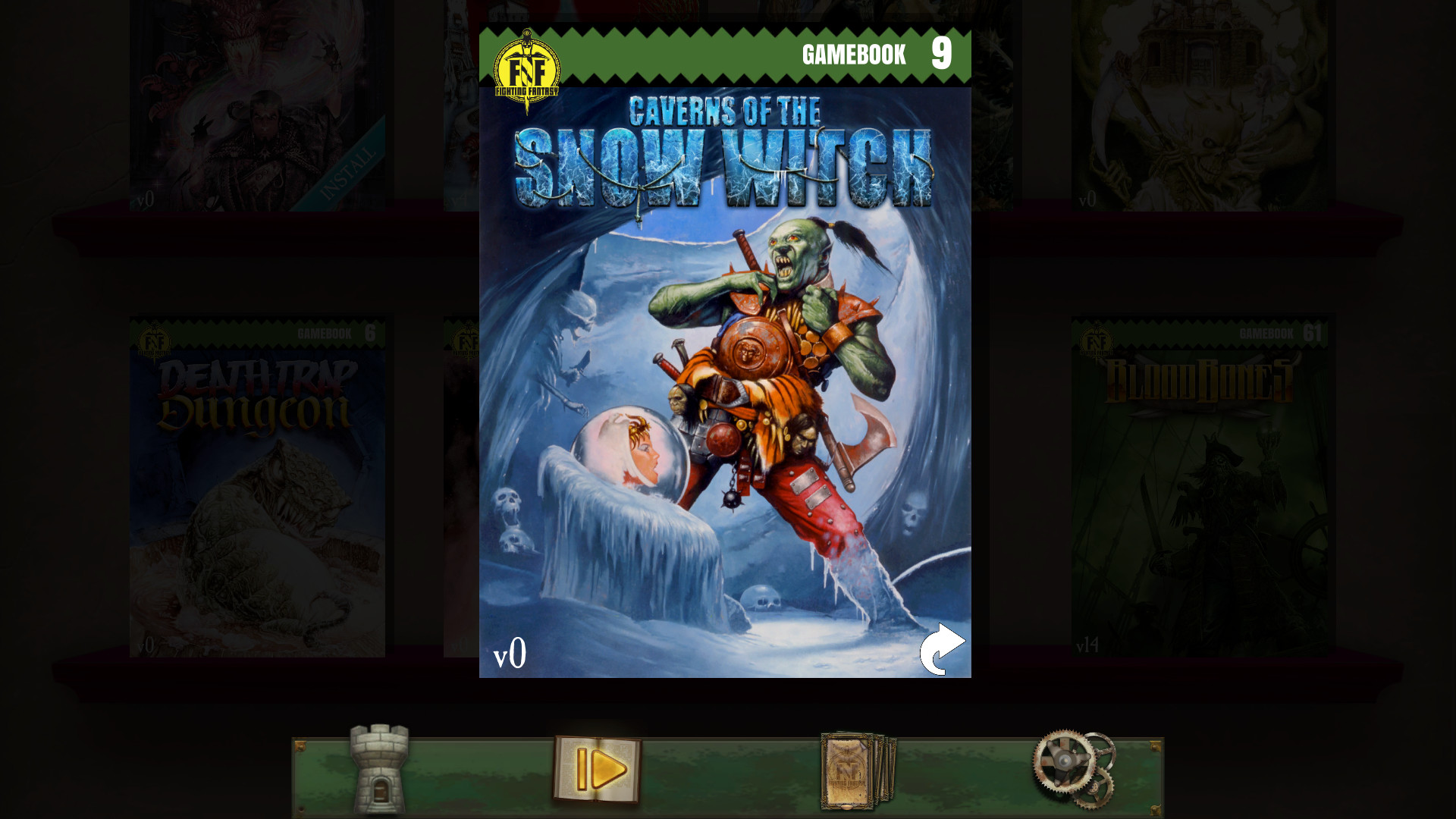Caverns of the Snow Witch (Fighting Fantasy Classics) Featured Screenshot #1
