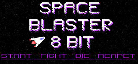 SPACE BLASTER 8 BIT banner image