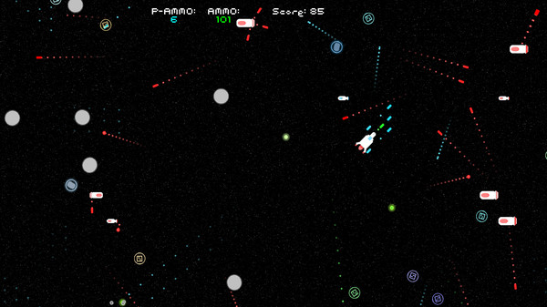 SPACE BLASTER 8 BIT.