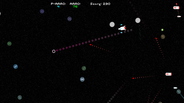 SPACE BLASTER 8 BIT.