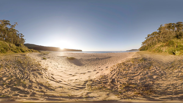 Pebbly Beach | Sphaeres VR Nature Experience | 360° Video | 6K/2D screenshot 5