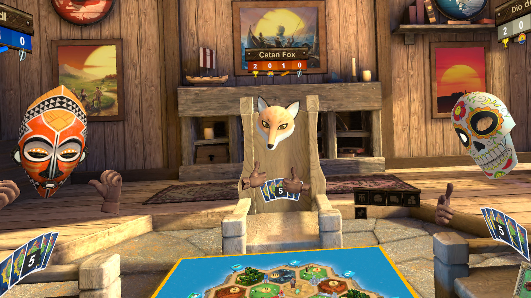 #4. Catan VR (Steam) 由: Experiment 7