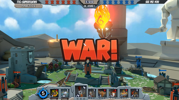 Screenshot z Tabletop Gods