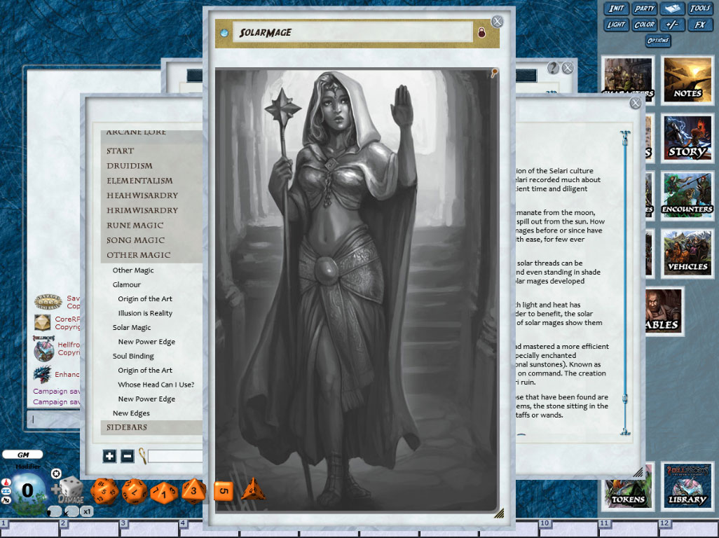 Fantasy Grounds - Hellfrost: Arcane Lore (Savage Worlds) Featured Screenshot #1