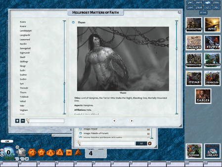 Fantasy Grounds - Hellfrost: Matters of Faith (Savage Worlds)
