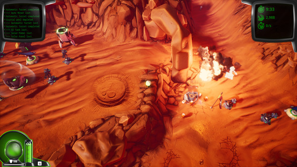 Screenshot z Mars or Die!