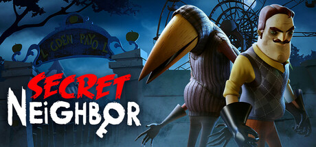 Steam header art for Secret Neighbor