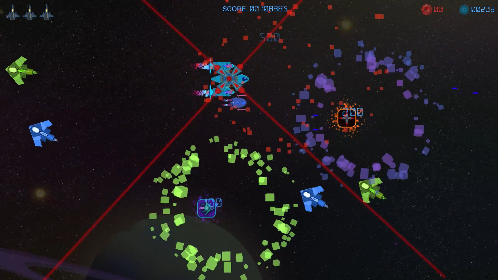 Cosmic collapse screenshot #2