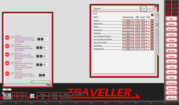 Fantasy Grounds - Traveller Mongoose 1E Ruleset (Traveller 1E Mongoose)