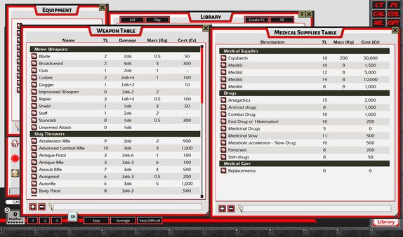 Fantasy Grounds - Traveller Mongoose 1E Ruleset (Traveller 1E Mongoose)