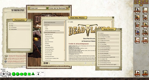 Fantasy Grounds - Deadlands Reloaded: Dead Men Walkin' (Savage Worlds)