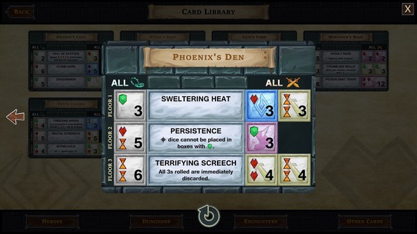 One Deck Dungeon - Phoenix's Den