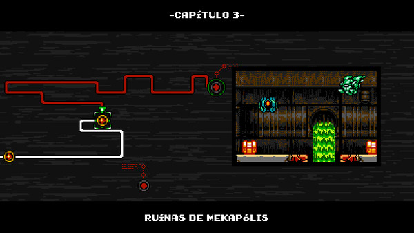 Screenshot z Cyber Shadow