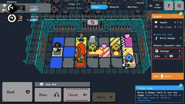 Screenshot z Dungeon Deathball