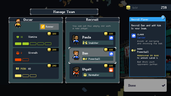 Screenshot z Dungeon Deathball
