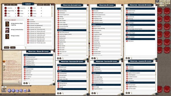 Fantasy Grounds - 13th Age Bestiary (13th Age)