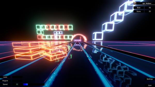 Screenshot z Neon Universe
