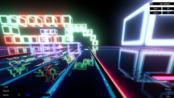 Screenshot z Neon Universe