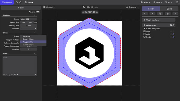 Tabletop Creator Pro.