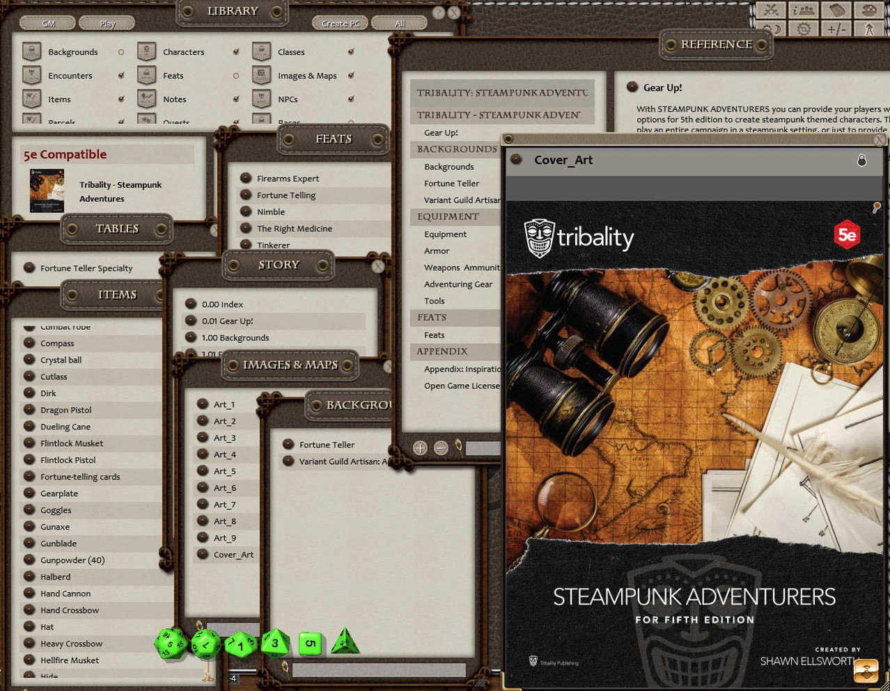 Fantasy Grounds - Steampunk Adventurers (5E) screenshot 4